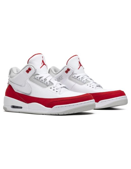 Jordan 3 Retro Tinker White University Red with high quality,best top AIR JORDAN 3