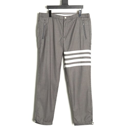 Thom Browne Basic Four-Bar Casual Trousers,Thom Browne