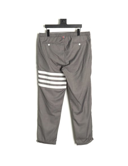 Thom Browne Basic Four-Bar Casual Trousers,Thom Browne
