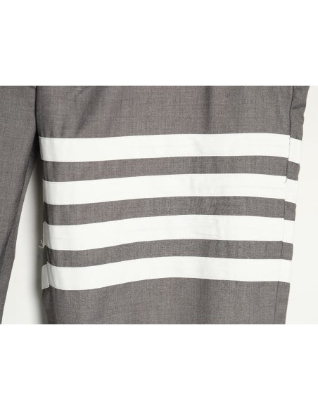 Thom Browne Basic Four-Bar Casual Trousers,Thom Browne
