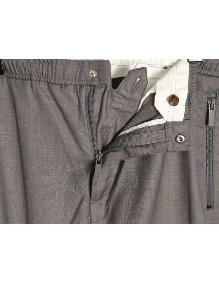 Thom Browne Basic Four-Bar Casual Trousers,Thom Browne