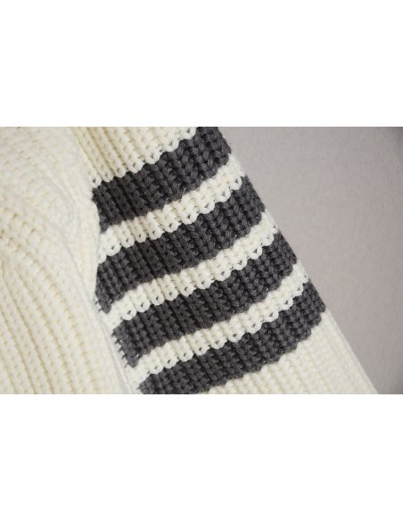 THOM BROWNE 20FW Chunky stitch zip lapel jacket,Thom Browne