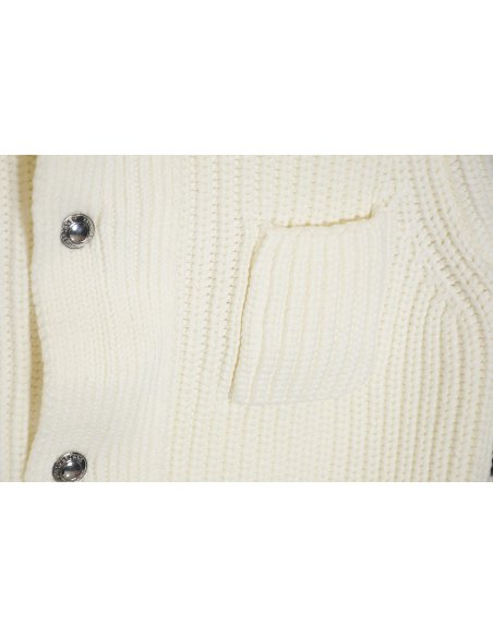 THOM BROWNE 20FW Chunky stitch zip lapel jacket,Thom Browne