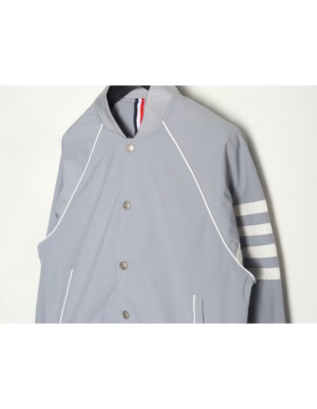 Thom Browne four-bar bomber jacket,Thom Browne