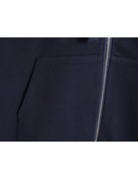 Thom Browne yarn-dyed drawstring zipper jacket TSK3,Thom Browne