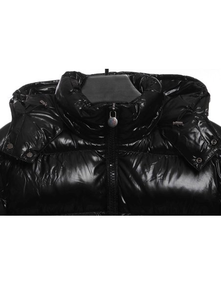 moncler solid color arm pocket down jacket,Moncler