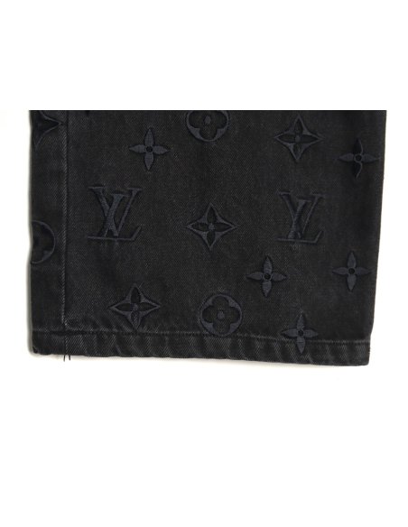 Louis Vuitton Gradient Jacquard Jeans,Louis Vuitton