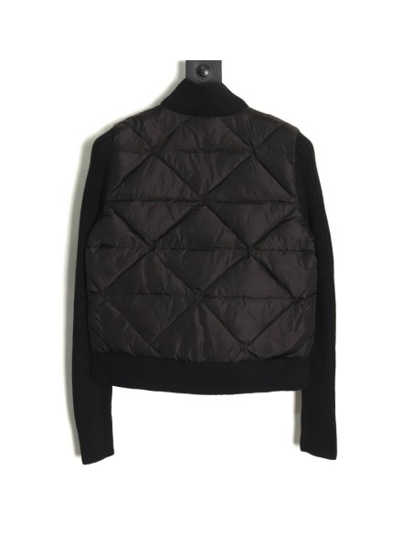 Prada diamond down patchwork jacket TSK1,Prada