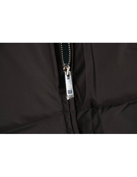 Prada inverted triangle stand collar short down jacket,Prada