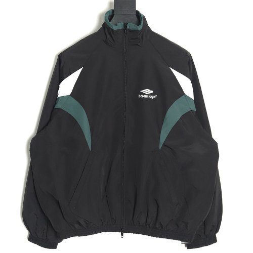 Balenciaga patchwork sports jacket,Balenciaga