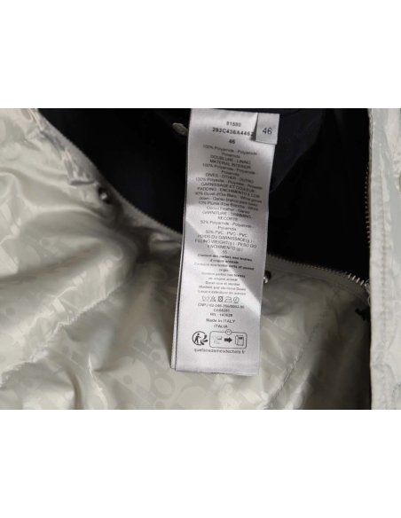 DIOR Dior all-over dark pattern presbyopic lapel down jacket,Dior