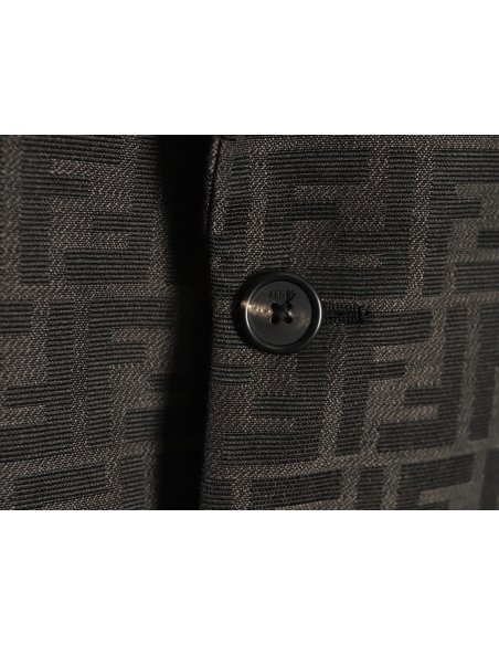 Fendi all over print FF suit jacket TSK1 46-52,Fendi
