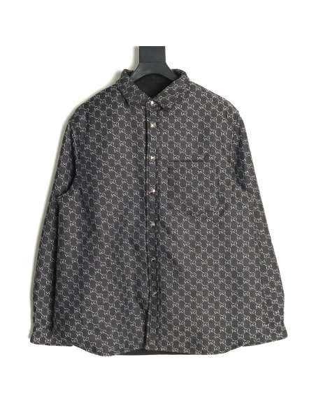 Gucci Double G jacquard reversible jacket,Gucci