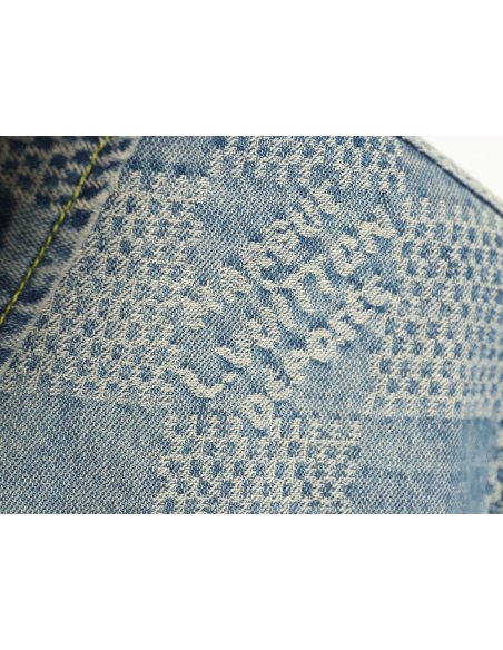 Louis Vuitton Checkerboard Denim Jacket,Louis Vuitton