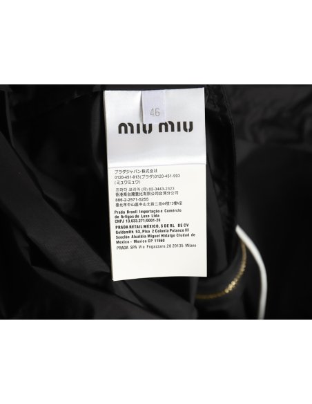 Miu Miu small logo nylon jacket,Miu Miu