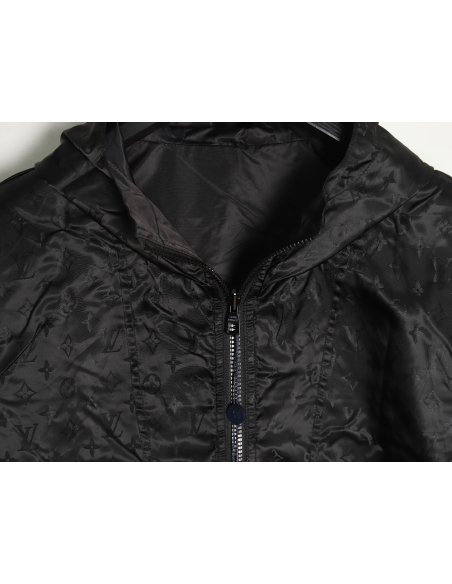 Louis Vuitton obscure jacquard reversible jacket,Louis Vuitton