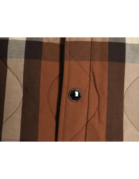 Burberry hem check reversible cotton jacket TSK1,Burberry