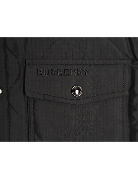 Burberry hem check reversible cotton jacket TSK1,Burberry