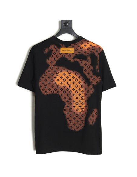 Louis Vuitton monogram gradient embroidered short-sleeved T-shirt,Louis Vuitton