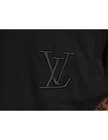 Louis Vuitton monogram gradient embroidered short-sleeved T-shirt,Louis Vuitton