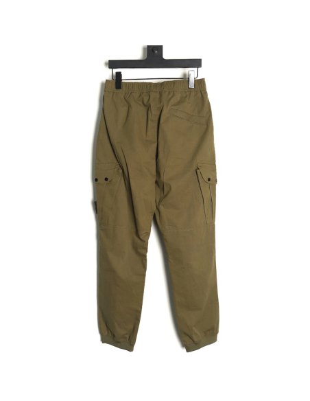 Stone Island Compass patch multi-pocket cargo trousers TSK1,Stone Island