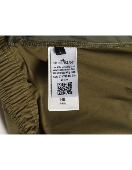 Stone Island Compass patch multi-pocket cargo trousers TSK1,Stone Island
