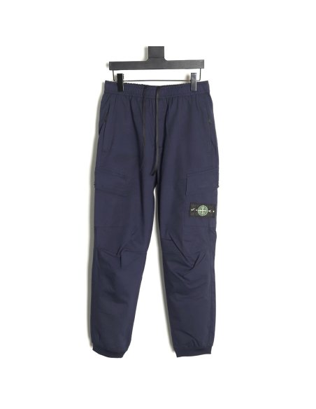 Stone Island Compass patch multi-pocket cargo trousers TSK2,Stone Island
