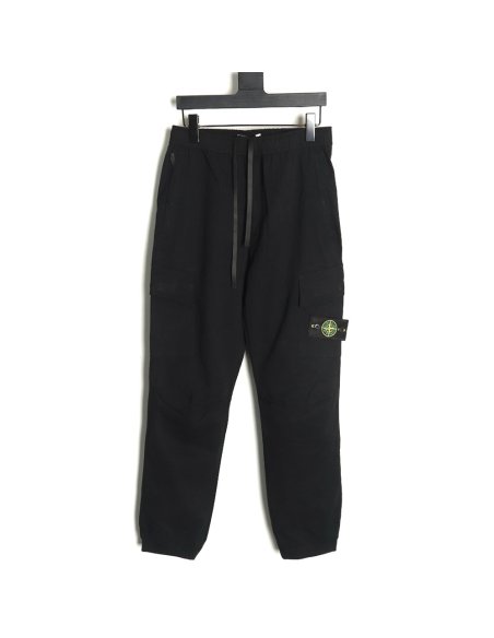Stone Island Compass patch multi-pocket cargo trousers TSK3,Stone Island