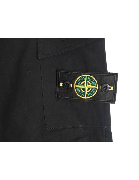 Stone Island Compass patch multi-pocket cargo trousers TSK3,Stone Island