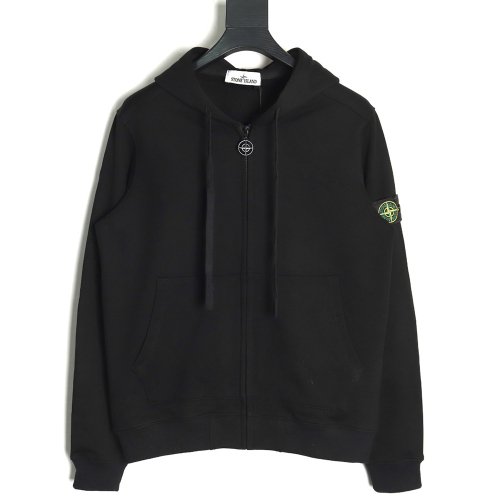 Stone Island Classic Armband Zip Jacket TSK1,Stone Island