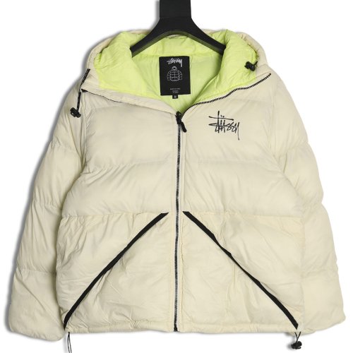 Stussy chest letter print bread cotton jacket,Stussy