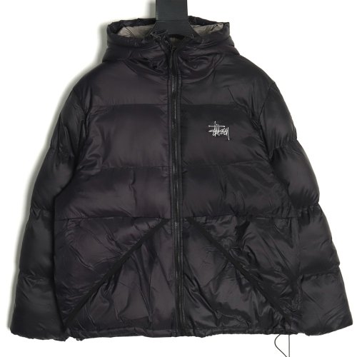 Stussy chest letter print bread cotton jacket TSK2,Stussy