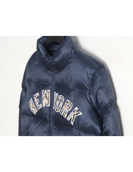 KITH   MLB joint python pattern embroidered letter down jacket,MLB