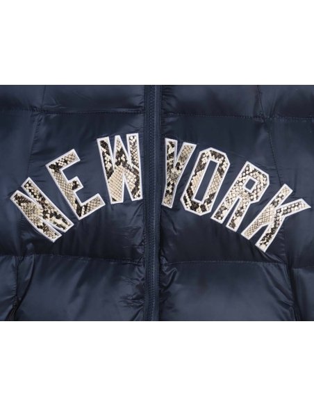 KITH   MLB joint python pattern embroidered letter down jacket,MLB