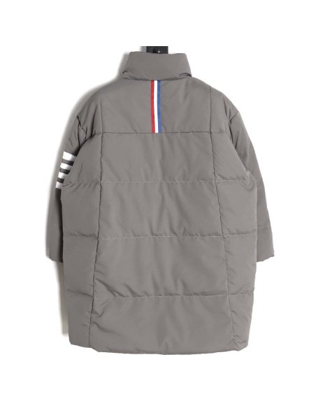 Thom Browne TB 23FW four-bar puppy long down jacket_CM_1,Thom Browne