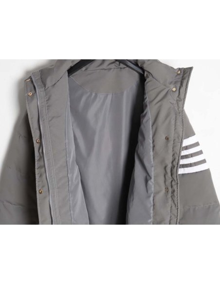Thom Browne TB 23FW four-bar puppy long down jacket_CM_1,Thom Browne