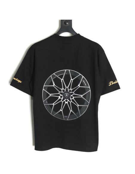 Balenciaga   Lamborghini printed short-sleeved T-shirt TSK2,Balenciaga