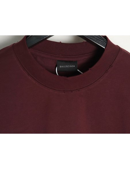 Balenciaga Tape Print Short Sleeve T-Shirt TSK1,Balenciaga