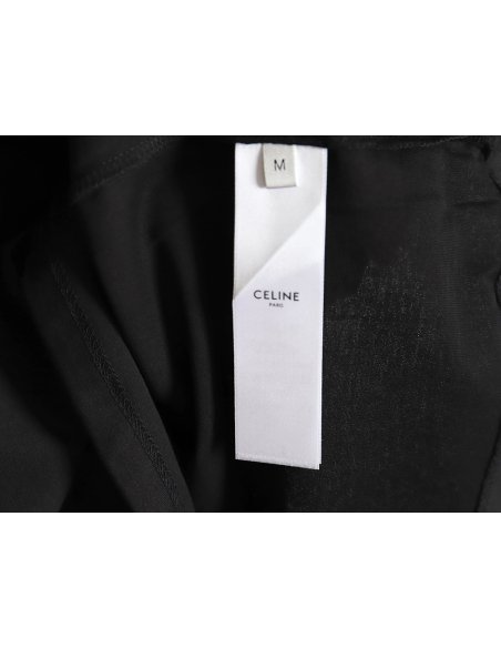 Celine basic logo printed T-shirt,Celine