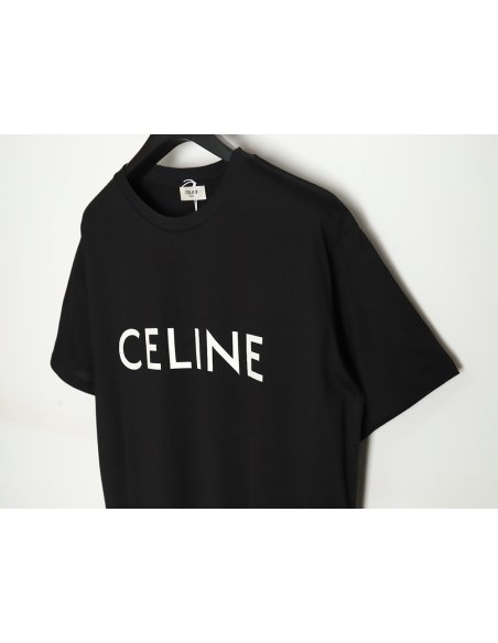 Celine basic logo printed T-shirt,Celine