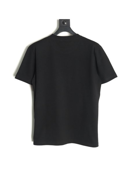 Dior cursive embroidered letters short-sleeved T-shirt TSK4,Burberry