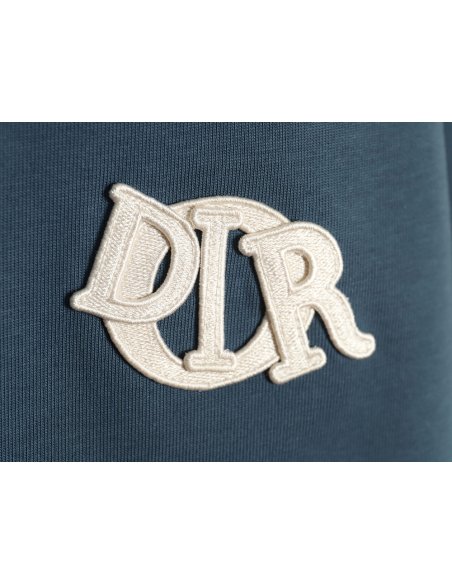 Dior four-color embroidered chapter letter T-shirt TSK2,Dior