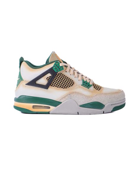Custom Air Jordan 4 Sail Green with high quality,best top AIR JORDAN 4