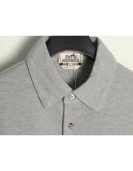 Hermes Double Pocket Polo Short Sleeve T-Shirt,Hermes