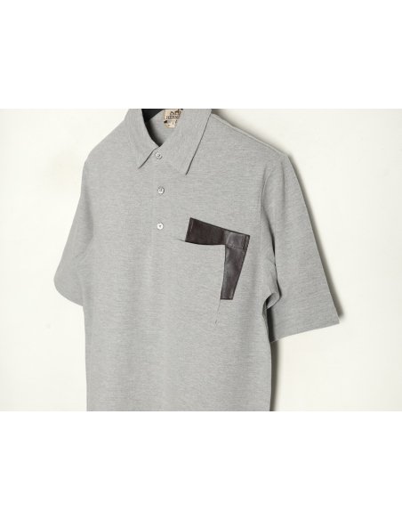 Hermes Double Pocket Polo Short Sleeve T-Shirt,Hermes