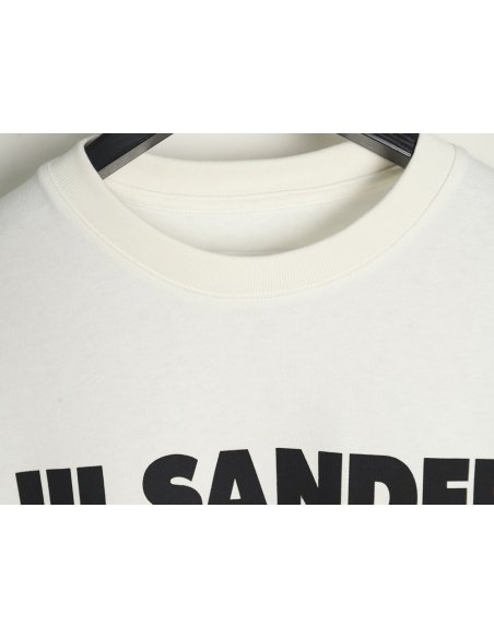 JIL SANDER Lettering Print Long Sleeve T-Shirt,JIL SANDER
