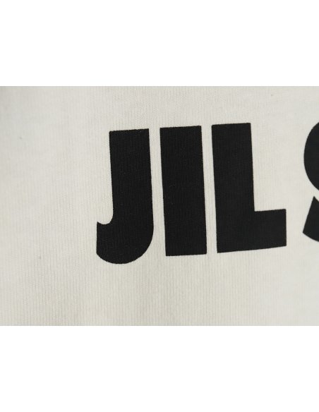 JIL SANDER Lettering Print Long Sleeve T-Shirt,JIL SANDER