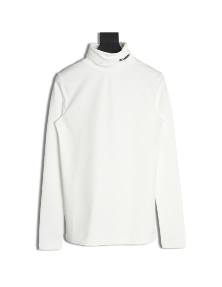 JIL SANDER Womens Long Sleeve Turtleneck T-Shirt,JIL SANDER