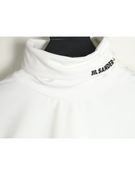 JIL SANDER Womens Long Sleeve Turtleneck T-Shirt,JIL SANDER