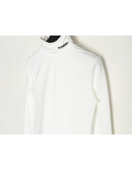 JIL SANDER Womens Long Sleeve Turtleneck T-Shirt,JIL SANDER